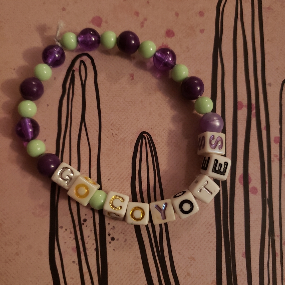 Go Arizona Coyotes bracelet